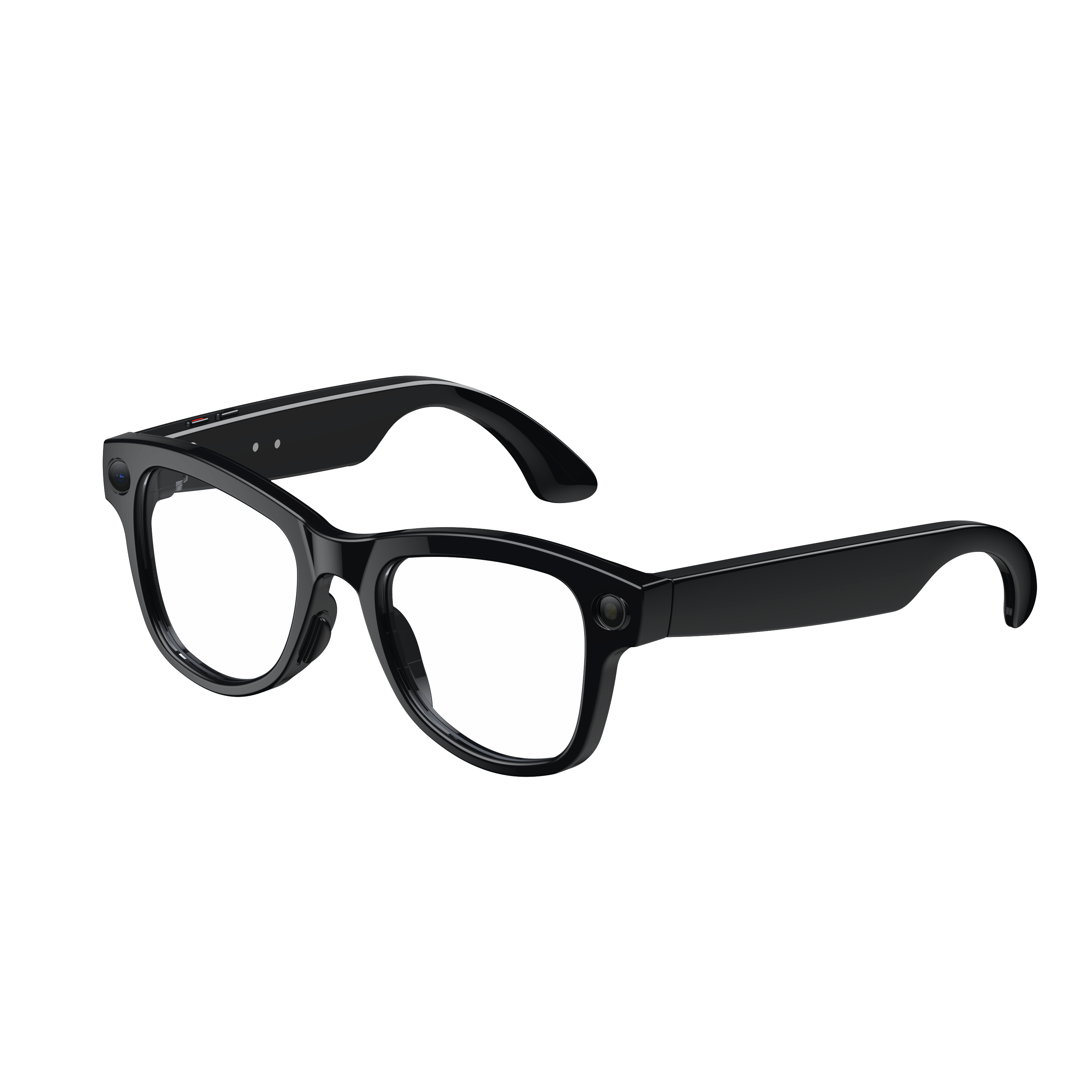 AI smart glasses with camera, voice assistant, real-time translation, and Bluetooth audio features